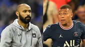 Thierry Henry và Kylian Mbappe