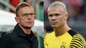 HLV Ralf Rangnick và Erling Haaland