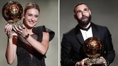 Alexia Putellas và Karim Benzema nhận Quả bóng vàng 2022