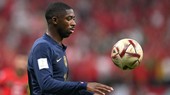 Ousmane Dembele trong màu áo tuyển Pháp