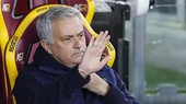 HLV Jose Mourinho trên băng huấn luyện AS Roma