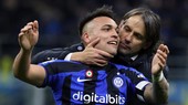 HLV Simone Inzaghi và Lautaro Martinez sau trận derby thành Milan