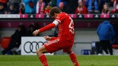 Thomas Muller ăn mừng bàn thắng vào lưới Bochum