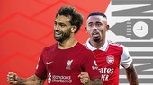Mo Salah (Liverpool) và Gabriel Jesus