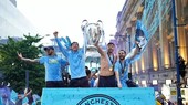 Manchester City diễu hành mừng chiến thắng