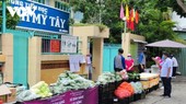 Một điểm bán hàng lưu động tại TP.HCM.