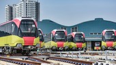 Đường sắt đô thị Nhổn - ga Hà Nội khi đưa vào khai thác có thể chở tối đa 36.100 hành khách/giờ - Ảnh: T.P.
