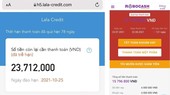 Các app cho vay nặng lãi
