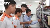 Trường Cao đẳng Công nghệ cao Đồng An đầu tư máy móc thiết bị hiện đại giảng dạy.