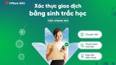 VPBank ra mắt công nghệ xác thực giao dịch bằng khuôn mặt, vân tay