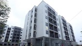 Một sự án nhà ở tại Khu đô thị mới Đại Lâm-Đại Thịnh, Hà Nội. (Ảnh: Phan Tuấn Anh/TTXVN)