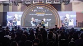 Quang cảnh hội thảo “Ẩm thực & Đồ uống Việt Nam 2023” tại Hà Nội.