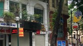 Nhiều khách thuê trả lại cửa hàng ở tuyến phố trung tâm Hà Nội (Ảnh: PV).
