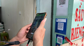 Thanh toán bằng mã QR trở nên phổ biến trong thời gian gần đây. (Ảnh: Dân trí)