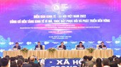 Quang cảnh phiên tọa đàm chiều 18-9. Ảnh: QUANG PHÚC