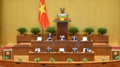 Phó Chủ tịch Quốc hội Nguyễn Đức Hải điều hành phiên họp
