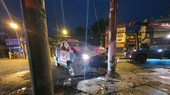 Hiện trường vụ tai nạn. Ảnh: CHÍ THẠCH