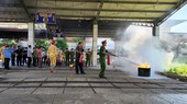 Ga Sài Gòn tuyên truyền, thực tập phương án PCCC&CNCH