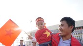 Nhiều cổ động viên tin tưởng Quang Hải ghi bàn vào lưới Thái Lan