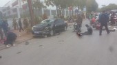 Hà Nội: Lái xe biển xanh gây tai nạn có nồng độ cồn