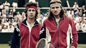 Hình ảnh chủ đạo của phim "Borg đối đầu McEnroe"