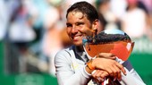 Rafael Nadal và chiếc cúp vô địch Monte Carlo Masters 2018
