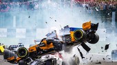 Pha tai nạn kinh hoàng giữa xe của Leclerc và Alonso