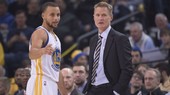 Steve Kerr và Stephen Curry