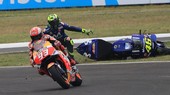 Trong khi Marquez tiến thẳng về ngôi vô địch, Dovizioso lại đo đường