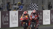 Dovi (4) và Marc (93) so kè nhau ở gần đích đến