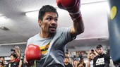 Pacquiao ráo riết tập luyện cho trận đấu với Thurman