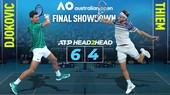 Djokovic sẽ đấu với Thiem để tranh ngôi vô địch đơn nam