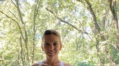 Simona Halep đang rất tươi tắn sau một thời gian dài không thi đấu