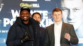 Whyte và Povetkin (phải)