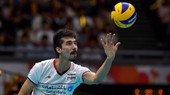 Ghaemi khi còn chơi cho Đội tuyển bóng chuyền Iran