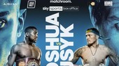 Hình ảnh quảng bá trận AJ vs Usyk