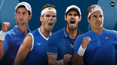 Andy Murray (thứ 2 từ trái sang)