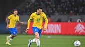 Martinelli trong màu áo tuyển Brazil