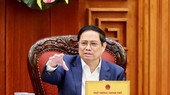 Thủ tướng Phạm Minh Chính chỉ đạo các giải pháp để xử lý thiếu hụt điện cục bộ và ngắn hạn. Ảnh: VGP