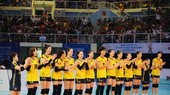 Cầu thủ nữ Việt Nam đã nỗ lực hết mình tại trận chung kết. Ảnh: KHOA TRẦN