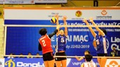 Giải bóng chuyền tại Bắc Ninh trở lại sau 2 năm bị hoãn vì Covid-19. Ảnh: VĂN DUY
