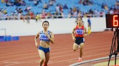 Nguyễn Thị Oanh là VĐV được chú ý nhất ở giải tiếp sức toàn quốc 2022 lần này. Ảnh: DŨNG PHƯƠNG
