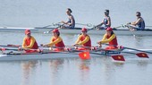 Đội thuyền rowing Việt Nam đã thi đấu tốt ở giải vô địch châu Á 2022. Ảnh: H.HẠNH