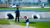 Các golf thủ đã tranh tài hấp dẫn trong ngày đầu của Đại hội thể thao toàn quốc. Ảnh: DŨNG PHƯƠNG