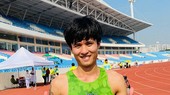 VĐV Nguyễn Trung Cường được tập trung đội tuyển quốc gia ở năm 2023. Ảnh: MINH CHIẾN