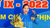 Thanh Nhi đã để lại dấu ấn ở Đại hội thể thao toàn quốc lần 9-2022 và cô xứng đáng là một trong các gương mặt tiêu biểu của thể thao TT-Huế hiện tại. Ảnh: THANH NHI