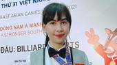 Cơ thủ Bích Trâm quyết định xin nghỉ tập luyện thi đấu billiards thành tích cao với đơn vị chủ quản TPHCM để dành thời gian cho việc cá nhân. Ảnh: BÍCH TRÂM