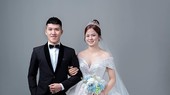 Tuyển thủ kurash Tô Thị Trang đã nên duyên vợ chồng. Ảnh: TÔ TRANG