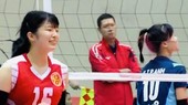 Tay đập người Nhật Bản Aimi của đội chủ nhà Kinh Bắc Bắc Ninh đã chơi tốt ngay trận khai mạc. Ảnh: MINH MINH