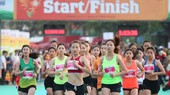 Nguyễn Thị Oanh (dẫn đầu) sẽ là gương mặt tham gia thi đấu ở Lai Châu vào cuối tháng 3 này. Ảnh: NHƯ Ý
